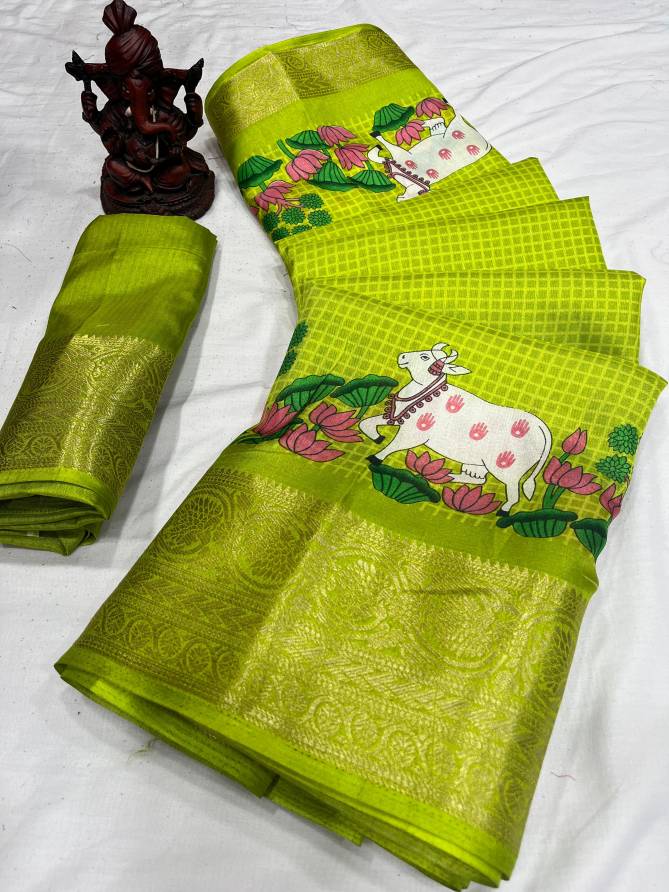 Wow Hit Small Flower Printed Non Catalog Saree Wholesale Price In Surat
